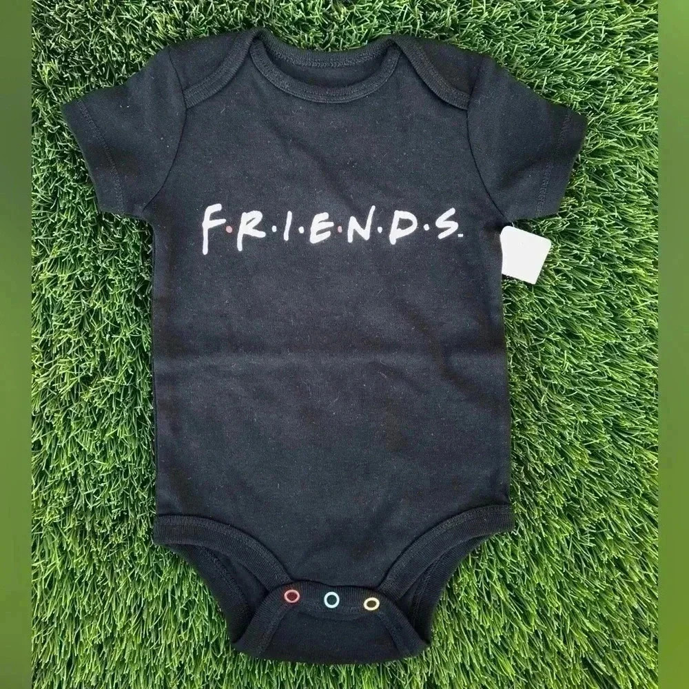 NEW FRIENDS Logo Onesie/ Bodysuit
